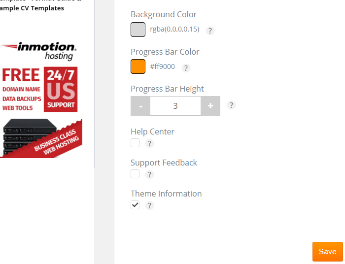 personal account & activation white label settings